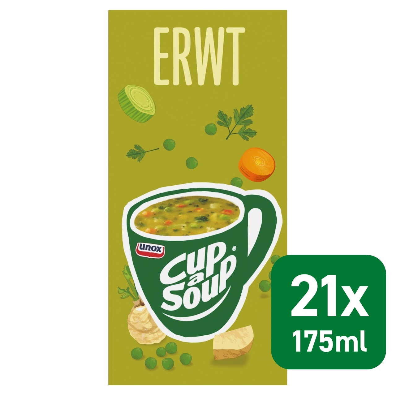 Cup a soup erwt 21 zakjes