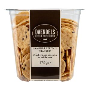 Daendels multigranen en zeezout crackers 175 gram