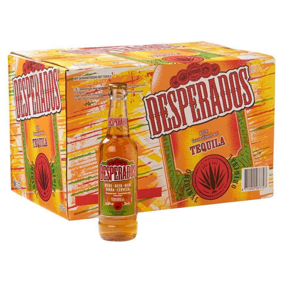 Desperados Tequila bier 24 x 33 cl