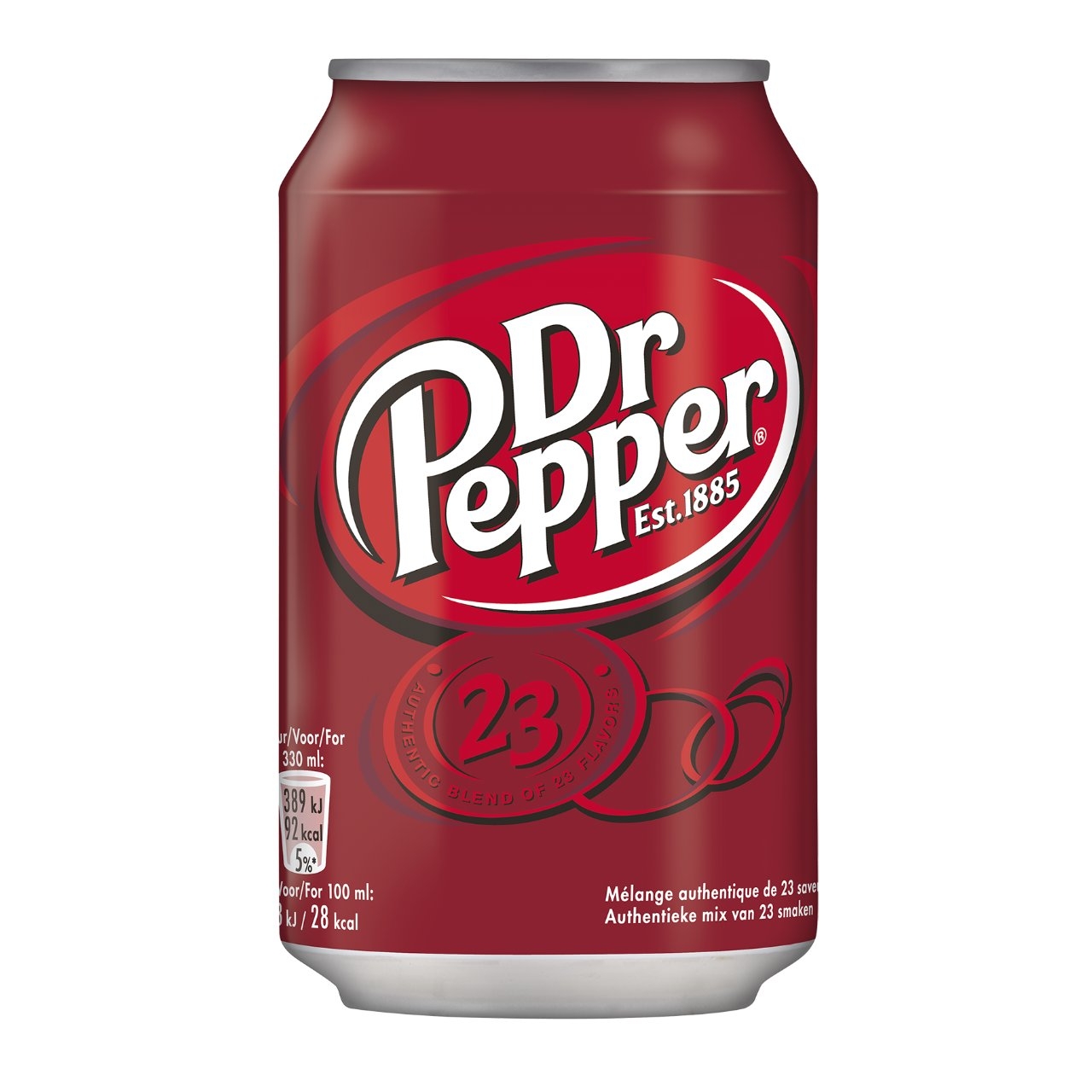 Dr Pepper cola blikjes 24x0,33L