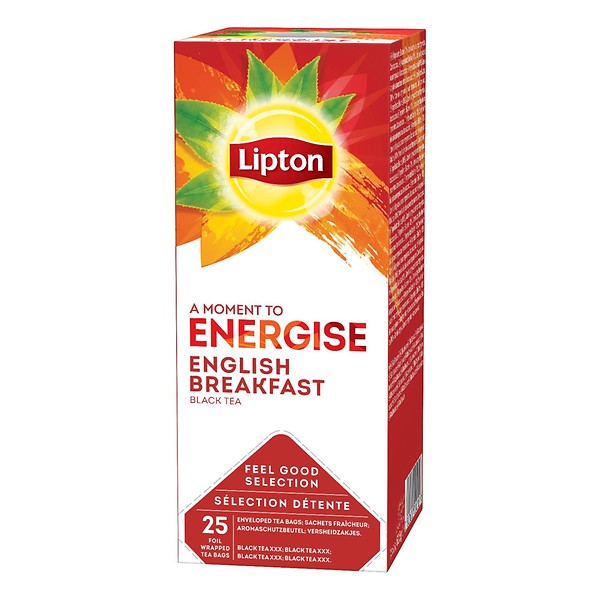 English breakfast thee Lipton energise pakje