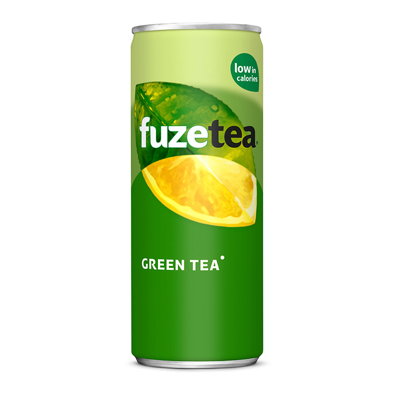 Icetea Fuze tea green tea blikjes 24 x 33 cl