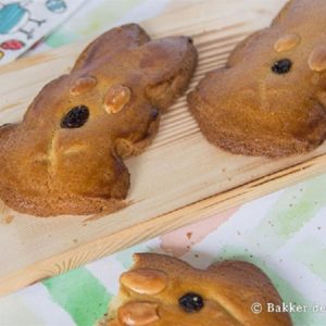 Gevulde koek haas per stuk vers