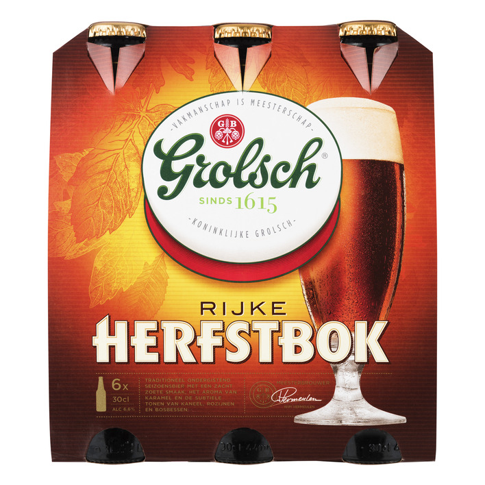 Grolsch Herfstbier 6 x 30 cl