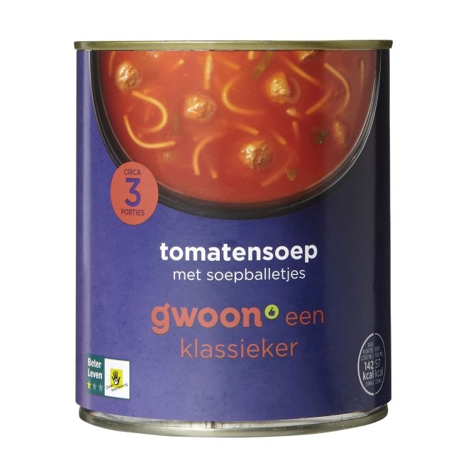 G'woon tomatensoep  800ml