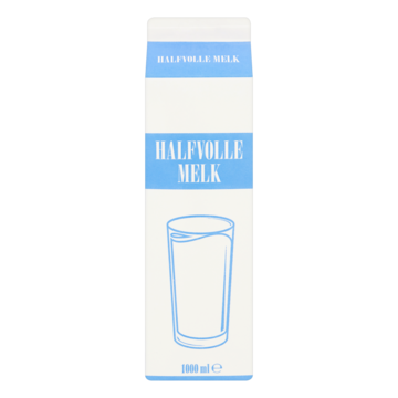 Halfvolle melk Bmerk 1L