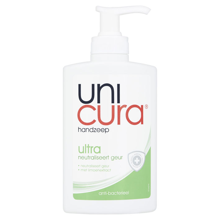 Handzeep Unicura ultra met pompje 250 ml