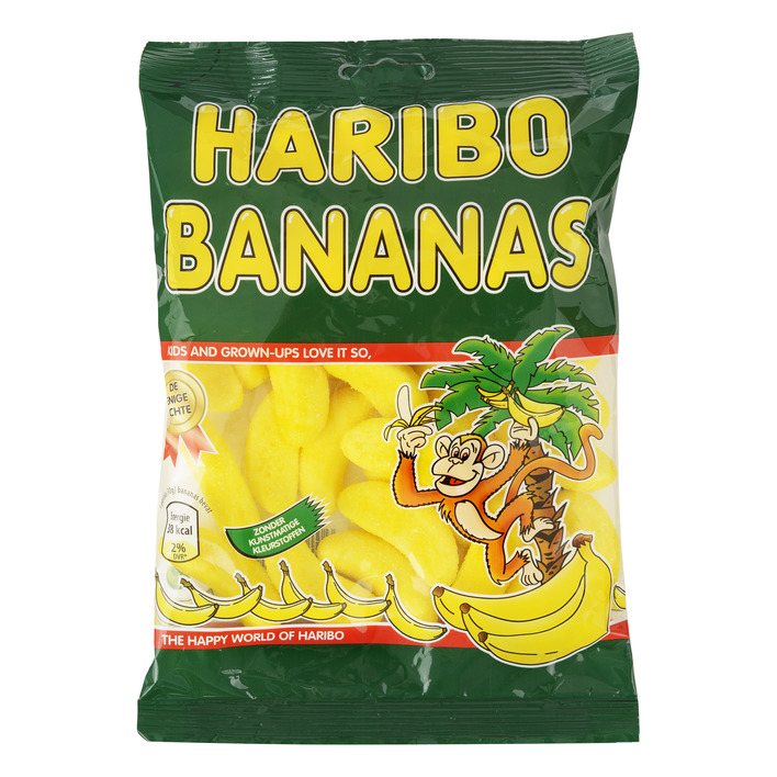 Haribo bananenschuimpjes 240 gram