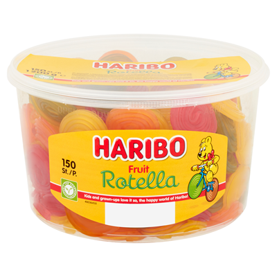 Haribo rotella fruit 150 stuks
