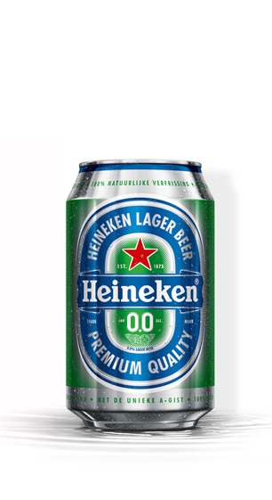 Heineken pilsener 0.0 bier 24 x 33 cl