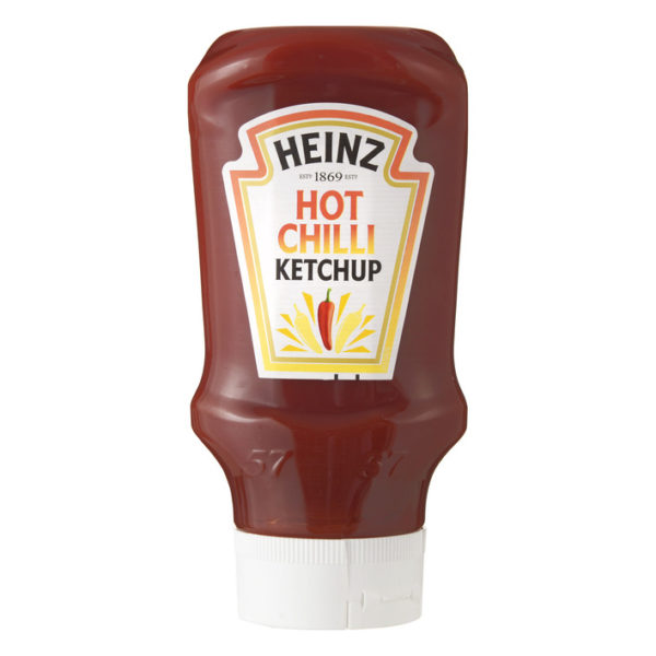 Heinz ketchup hot chili 400 gram