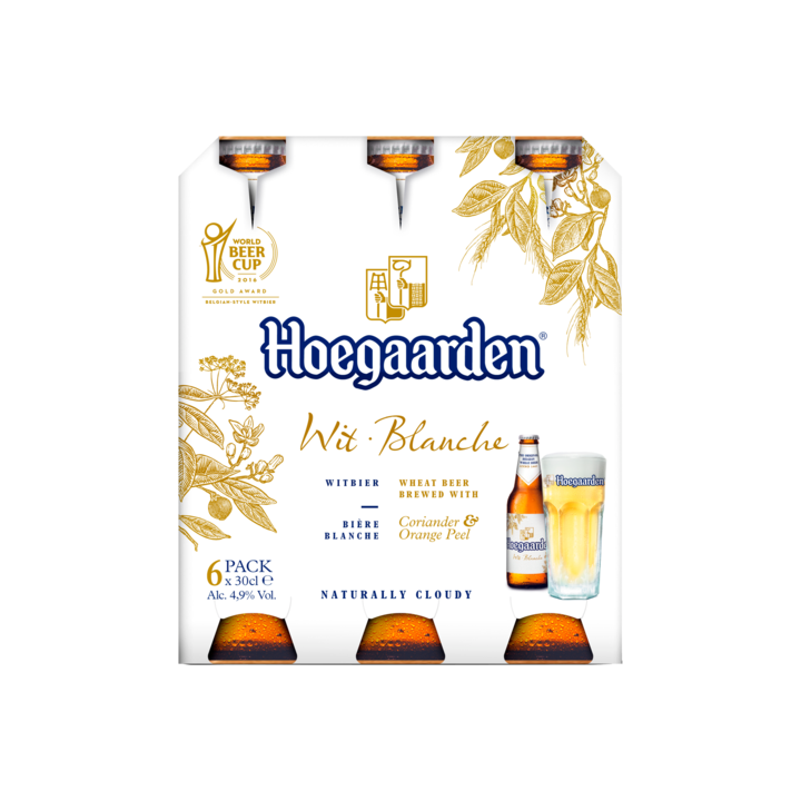 Hoegaarden witbier 6 x 0,3L