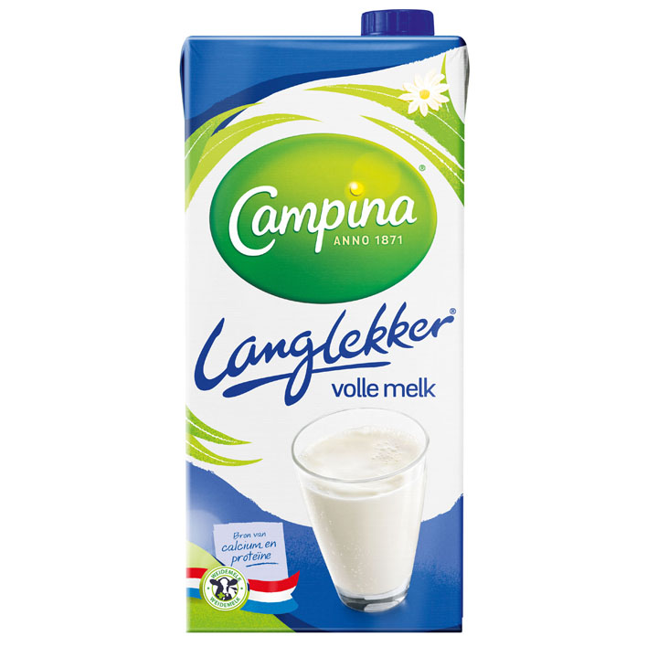 Houdbare volle melk Campina 1L