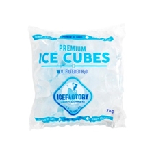 Ijsklontjes Ice cubes zak 2 kilo