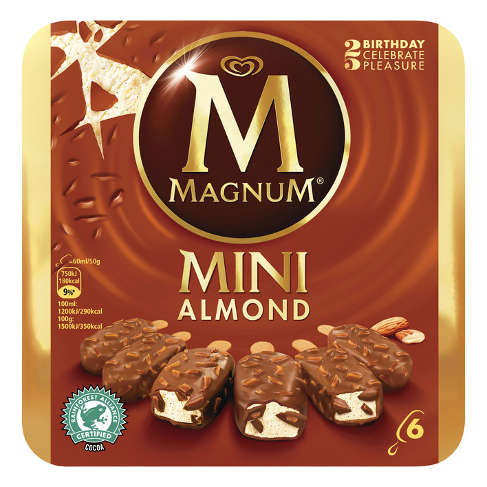 IJs Magnum mini almond 6 stuks
