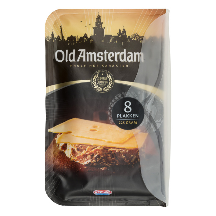 Kaas Old Amsterdam plakken 225 gram