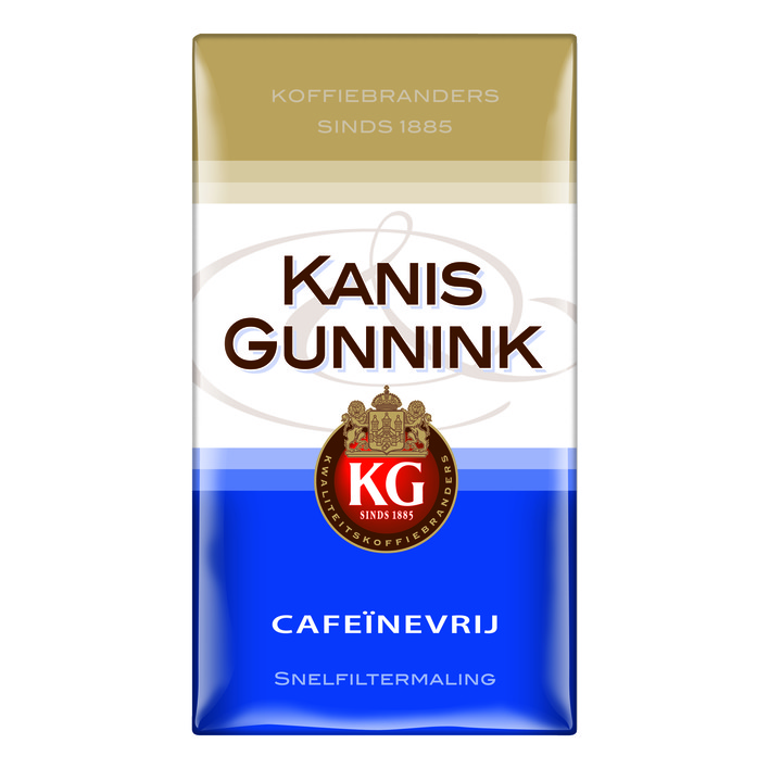 Kanis & Gunnink decaf caffeïnevrij 500 gram