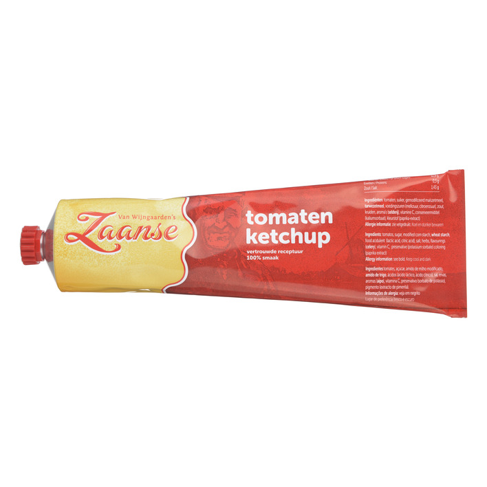 Ketchup van Wijngaarden Zaanse tube 160 ml