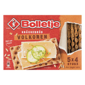 Knäckebröd  Bolletje volkoren pak 300 gram