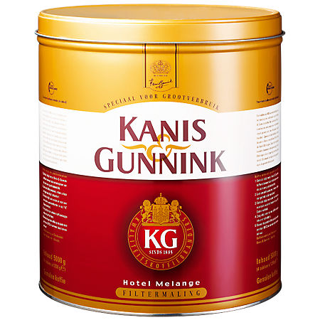 Koffie melange filtermaling rood Kanis & Gunnink 2.5 kg