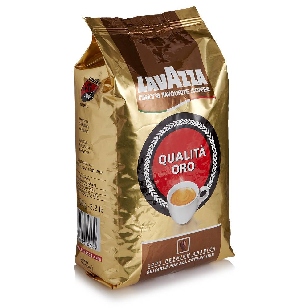 Koffiebonen LavAzza Qualita Oro 1000 gram