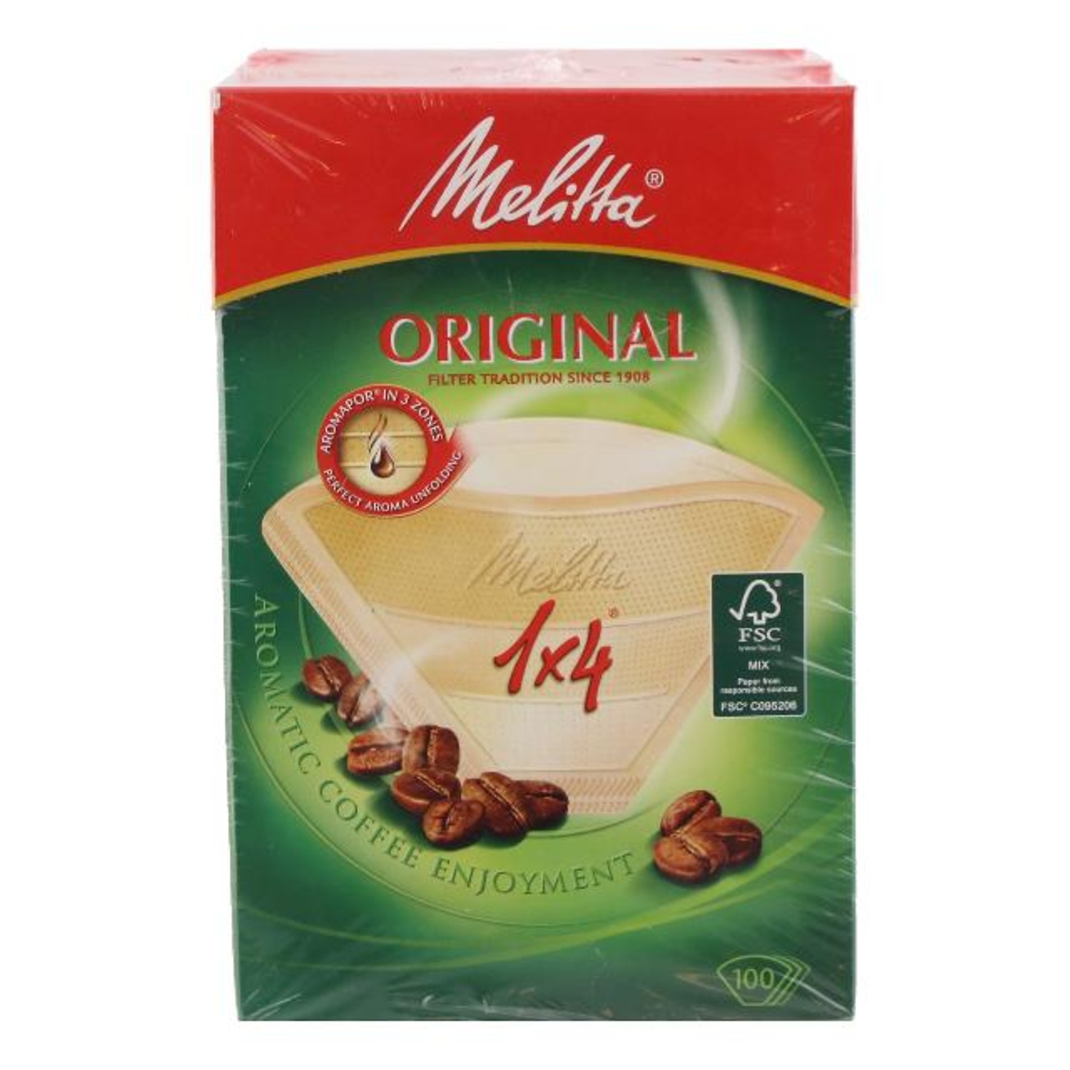 Koffiefilters nr4 Melitta 100 stuks