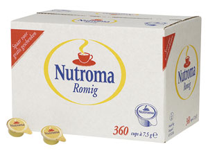 Koffiemelkcups Nutroma romig 200x9gram