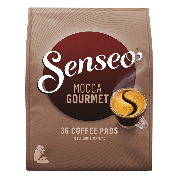 Koffiepads Douwe Egberts Senseo Mocca gourmet 36 pads