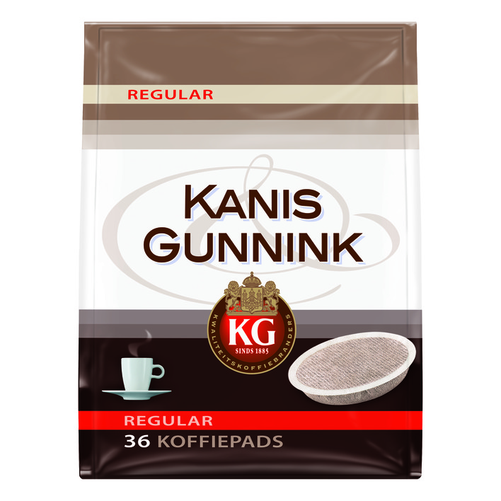 Koffiepads regular Kanis & Gunnink 36 stuks