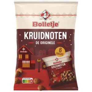 Kruidnoten Bolletje kleine zakjes 6 x 50 gram