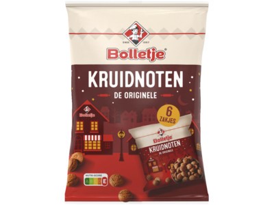 Kruidnoten Bolletje kleine zakjes 6 x 50 gram