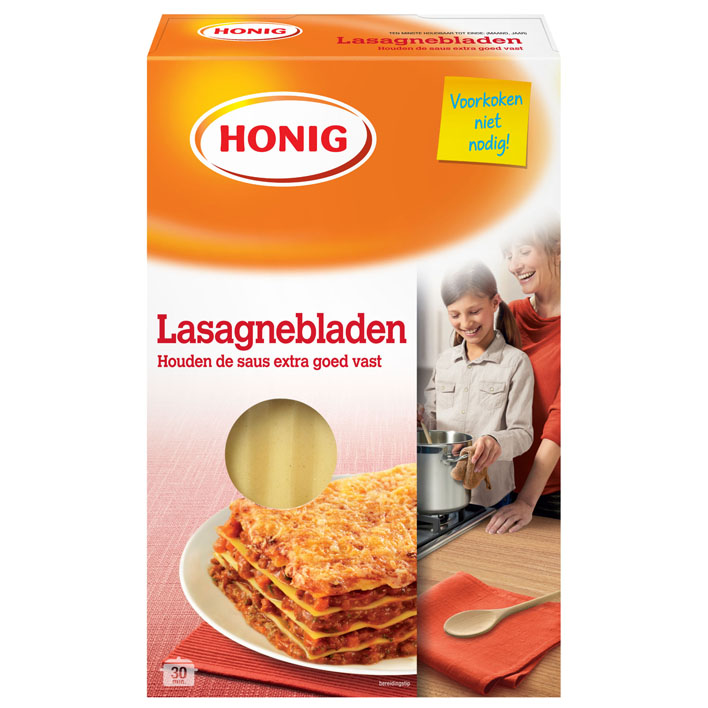 Lasagne bladen Honig pak 250 gram