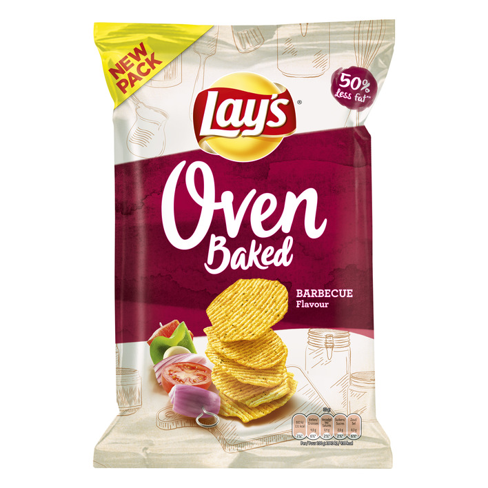 Lay's Oven Chips barbecue 165 gram