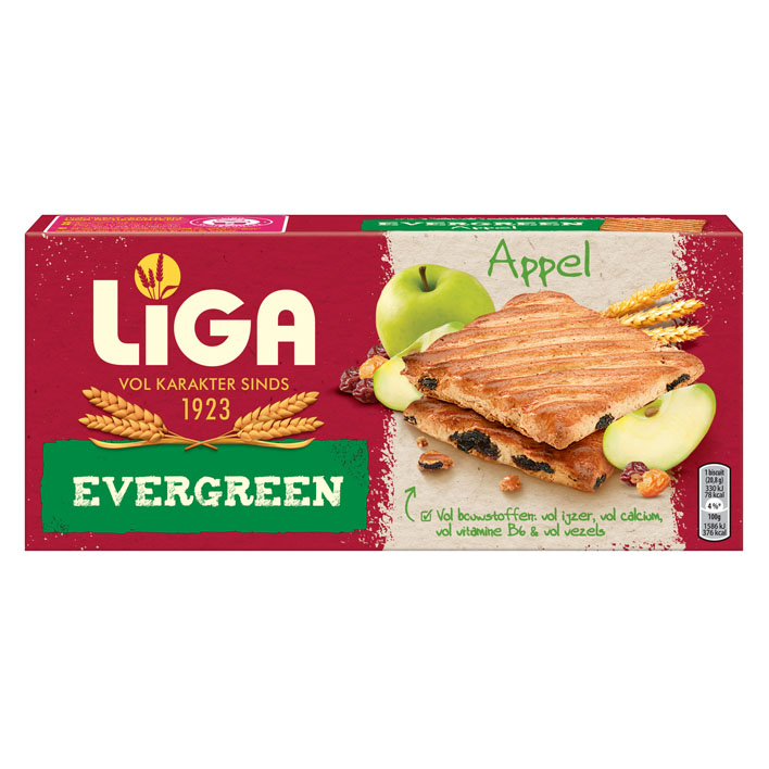 Liga Evergreen appel 250 gram