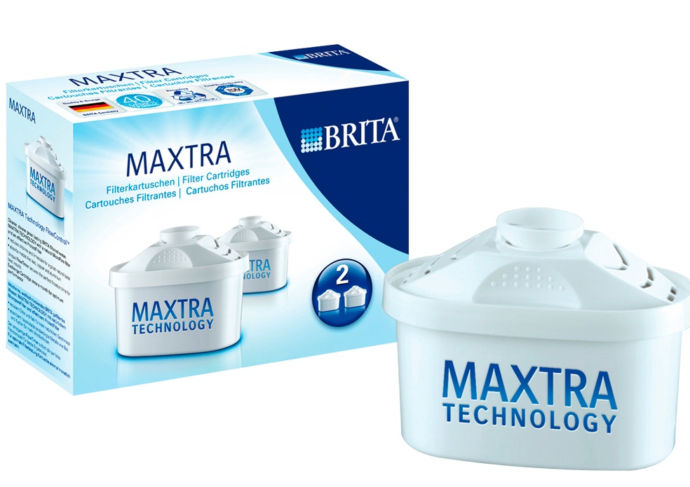 Brita Maxtrafilter voor waterkan per 2 stuks