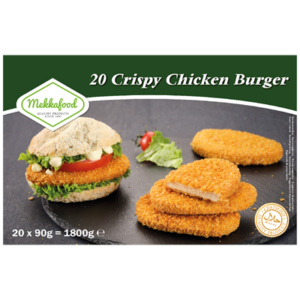 Halal kiphamburger Mekkafood 20x90 gram