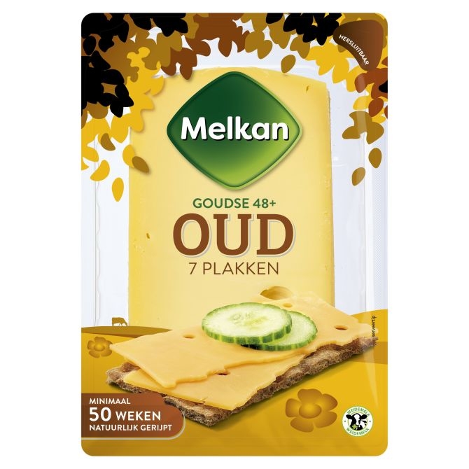 Melkan kaasplakken oud 48+ 190 gram