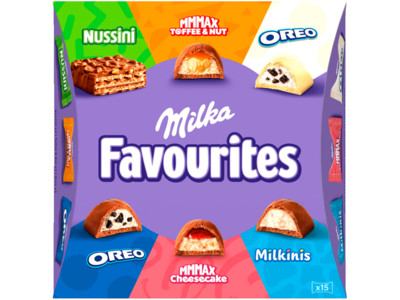 Favourites Milka 15 stuks 141 gram