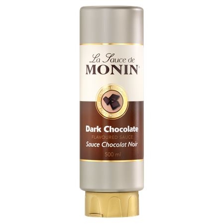 Chocoladesaus Monin dark flacon 500 ml.