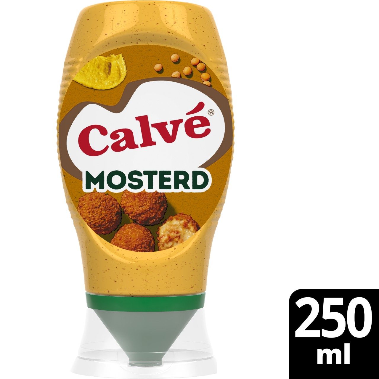 Mosterd Calve knijpflacon 250ml