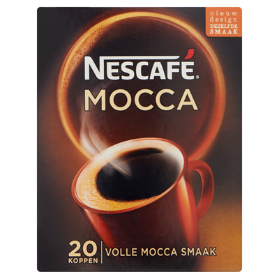 Nescafé mocca oploskoffie 20 x 3,5 gram
