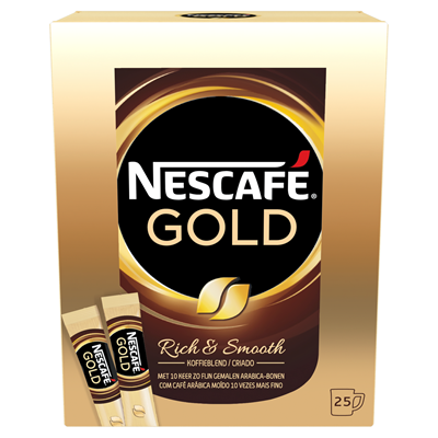 Nescafe Gold instant koffie Stick 25 x 1.8 gram