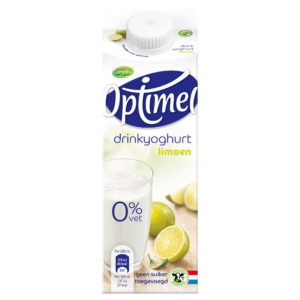 Optimel drink limoen 1L
