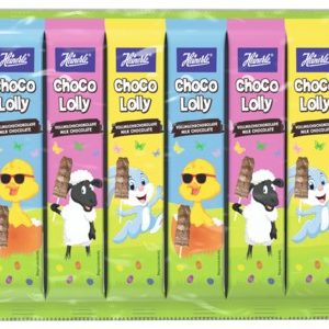 Paas chocolade lollies 6 stuks