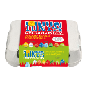 Paaseitjes chocolade Tony's 150 gram