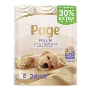 Page toiletpapier puur 24  rollen