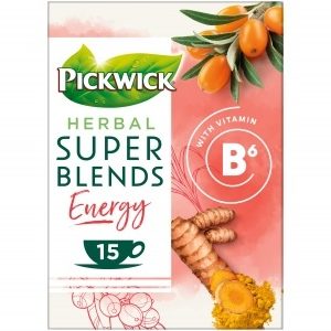Pickwick herbal super blends energy kruidenthee 15 x 1,5 gram