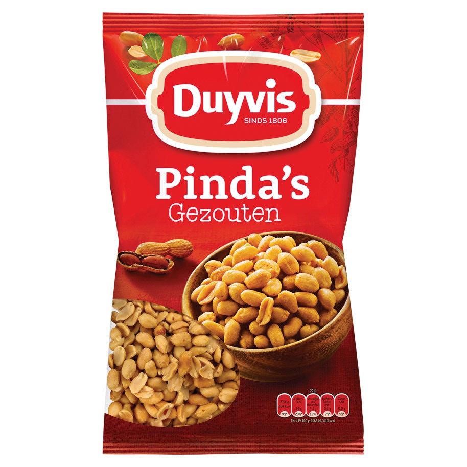 Pinda's Duyvis gezouten 1000 gram
