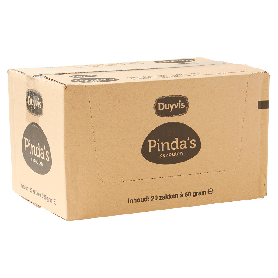 Pinda's Duyvis gezouten 20 x 60 gram