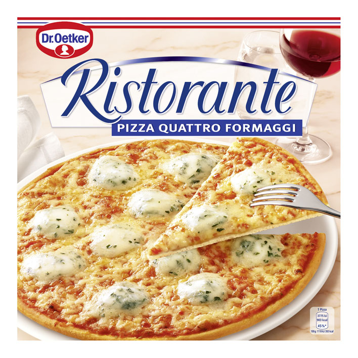 Pizza Ristorante Quattro formaggi Dr Oetker per stuk